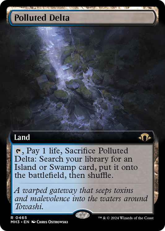 Polluted Delta (MH3-465) - Modern Horizons 3: (Extended Art) Foil