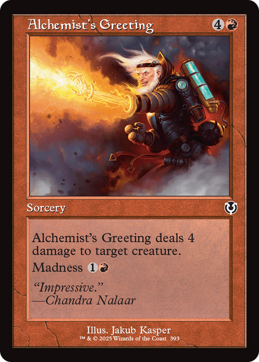Alchemist's Greeting (Retro Frame) (-393) - Innistrad Remastered