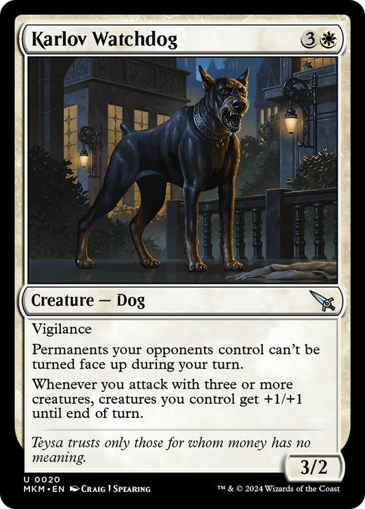 Karlov Watchdog Foil