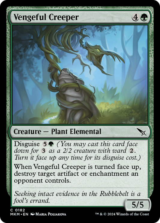 Vengeful Creeper Foil