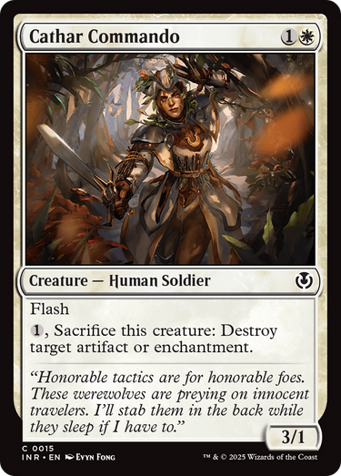 Cathar Commando (INR-015) - Innistrad Remastered Foil