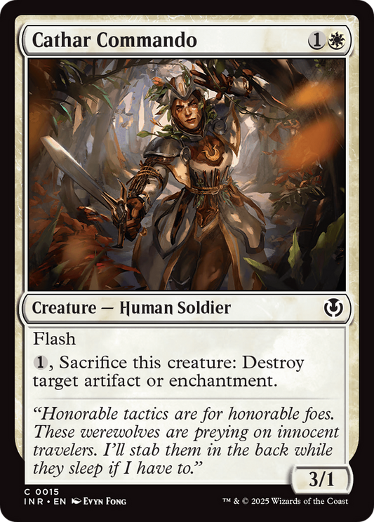 Cathar Commando (-015) - Innistrad Remastered Foil