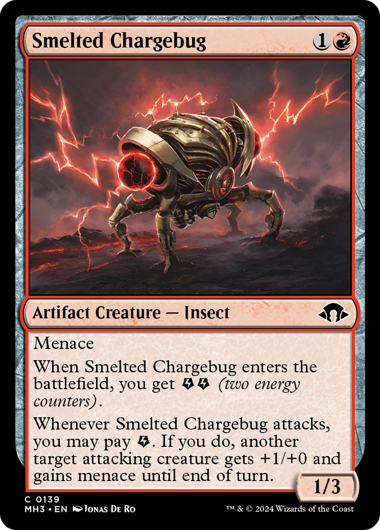 Smelted Chargebug (MH3-139) - Modern Horizons 3