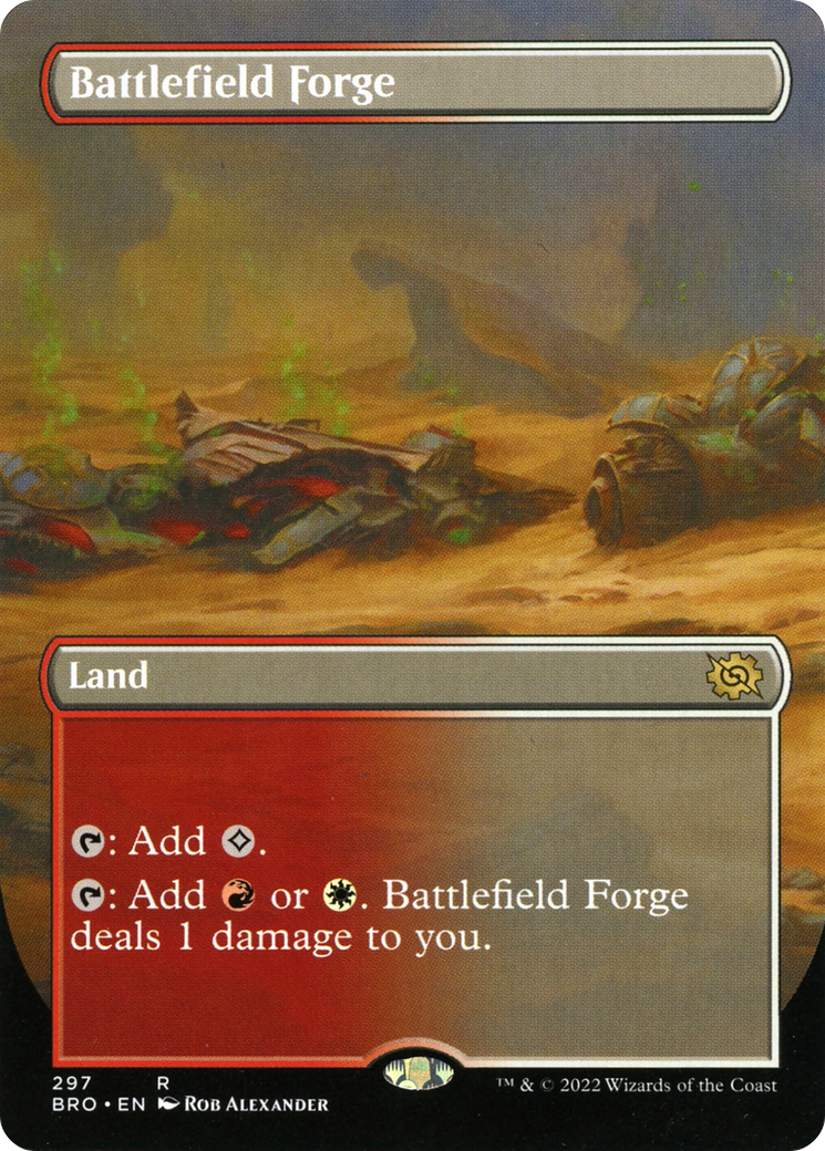 Battlefield Forge Borderless Foil