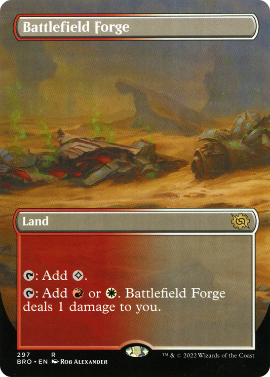 Battlefield Forge Borderless Foil