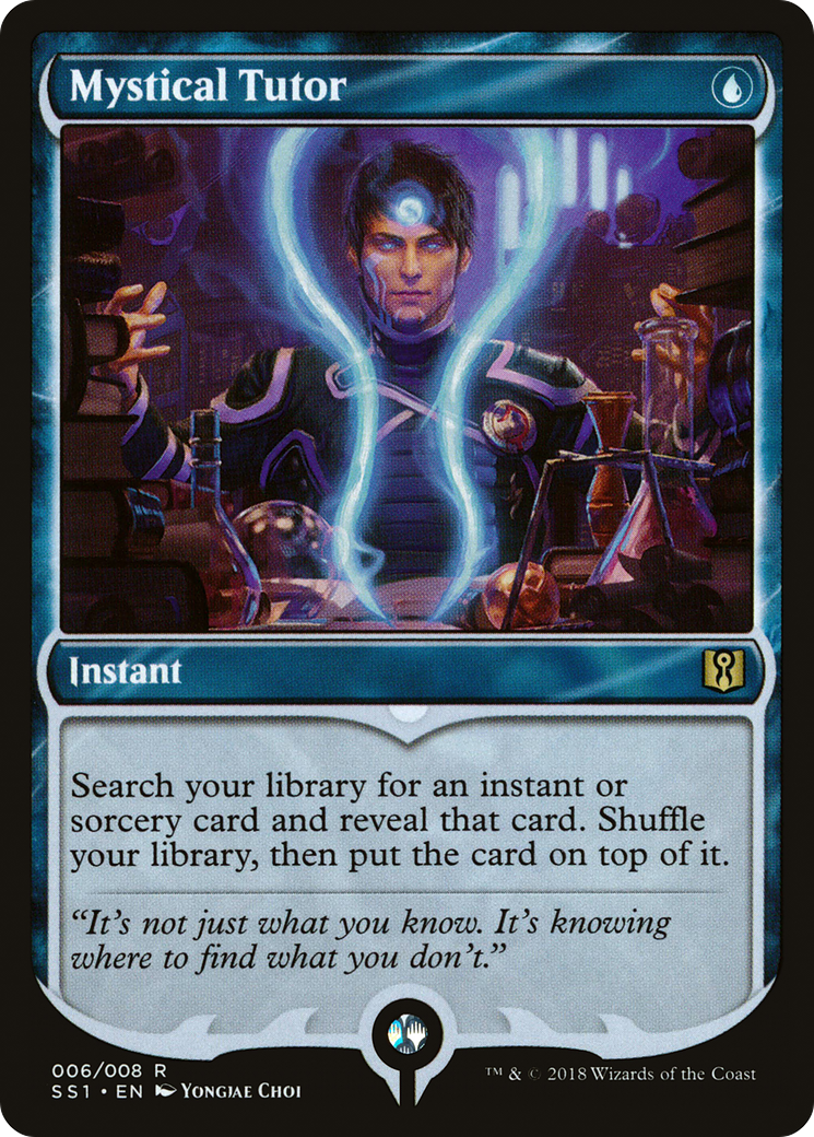 Mystical Tutor (SS1-006) - Signature Spellbook: Jace