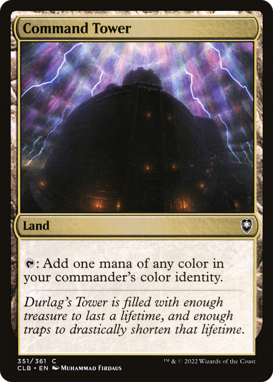 Command Tower Foil