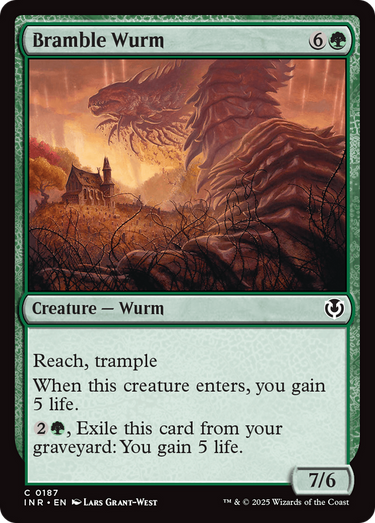 Bramble Wurm (INR-187) - Innistrad Remastered Foil