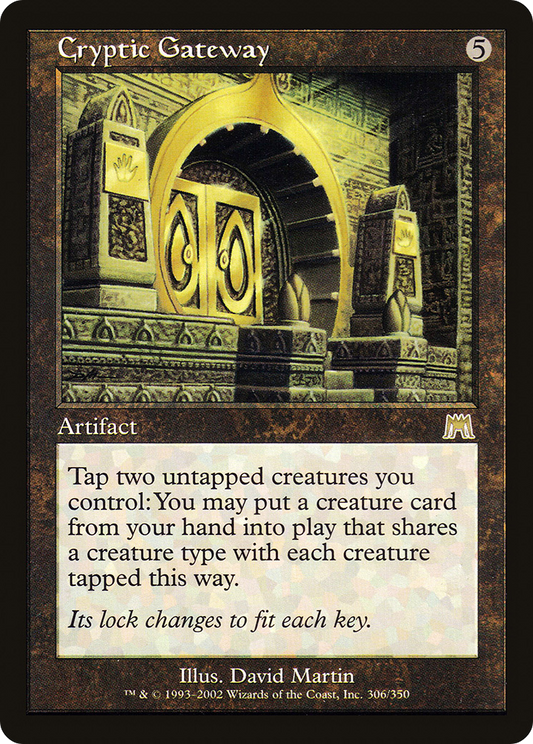 Cryptic Gateway (ONS-306) - Onslaught Foil