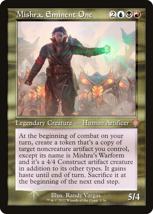 Mishra, Eminent One (BRC-001) - The Brothers' War Commander