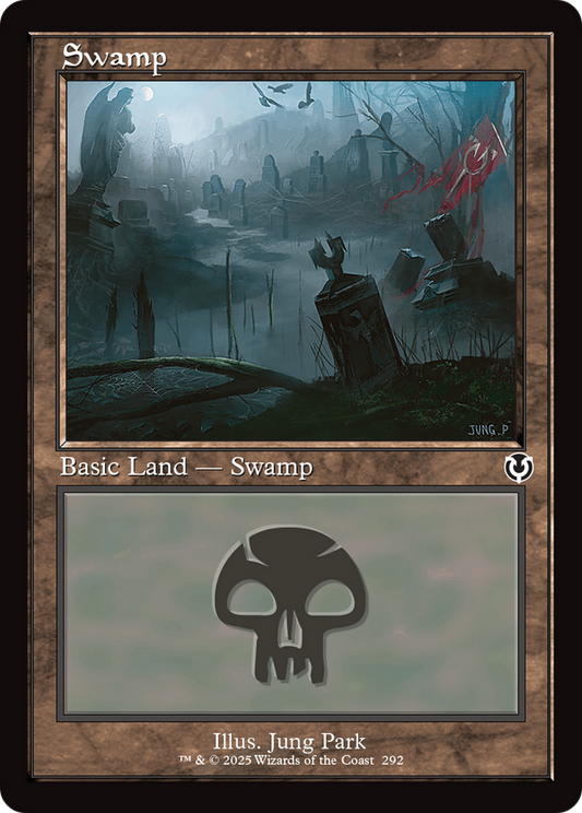 Swamp (292) (Retro Frame) (-292) - Innistrad Remastered Foil