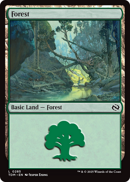 Forest (0285) (TDM-285) - Tarkir: Dragonstorm