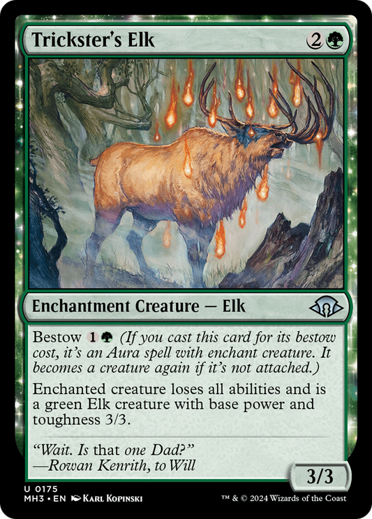 Trickster's Elk (MH3-175) - Modern Horizons 3 Foil