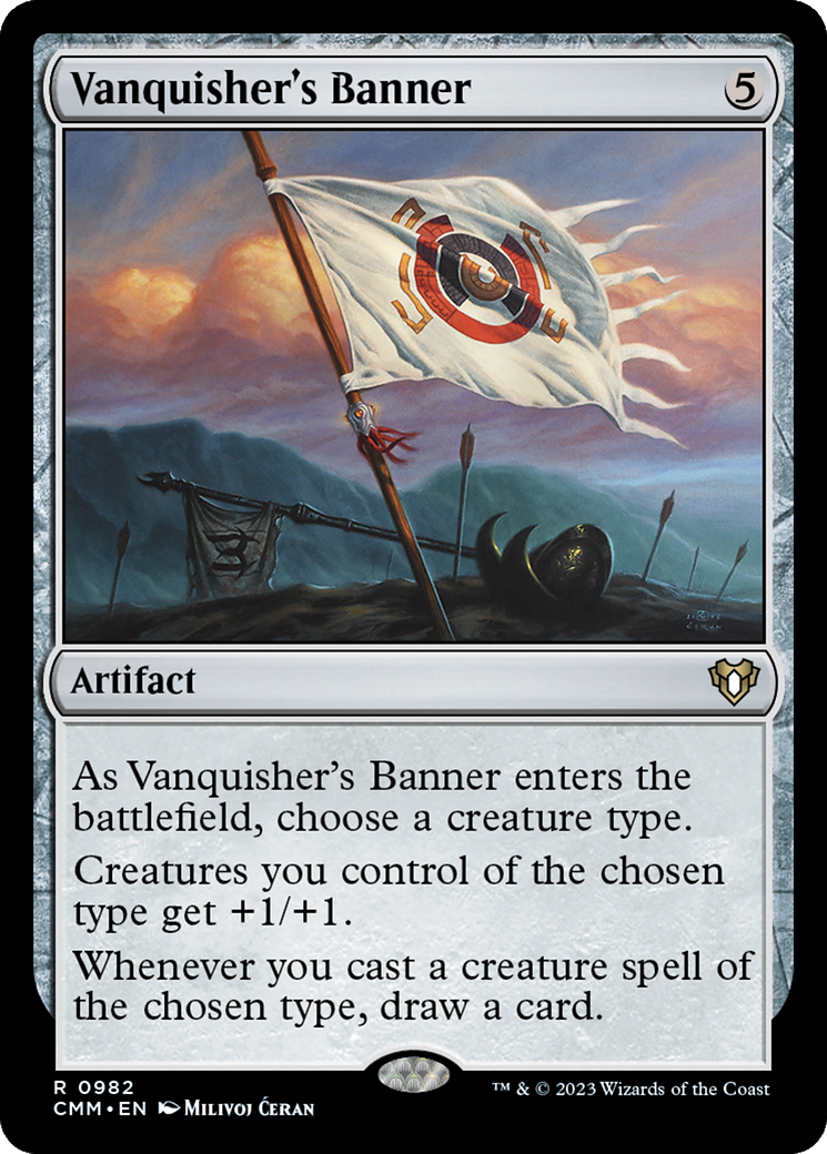 Vanquisher's Banner (CMM-982) - Commander Masters