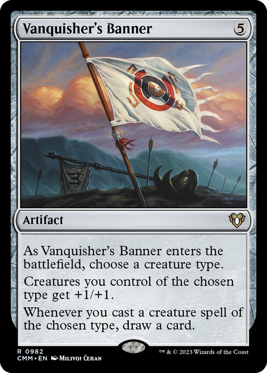 Vanquisher's Banner (CMM-982) - Commander Masters