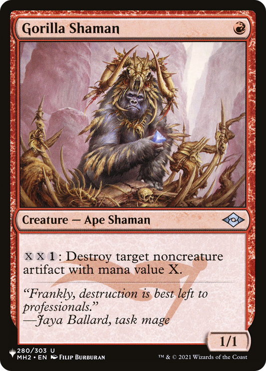 Gorilla Shaman (LIST-280/303) - The List