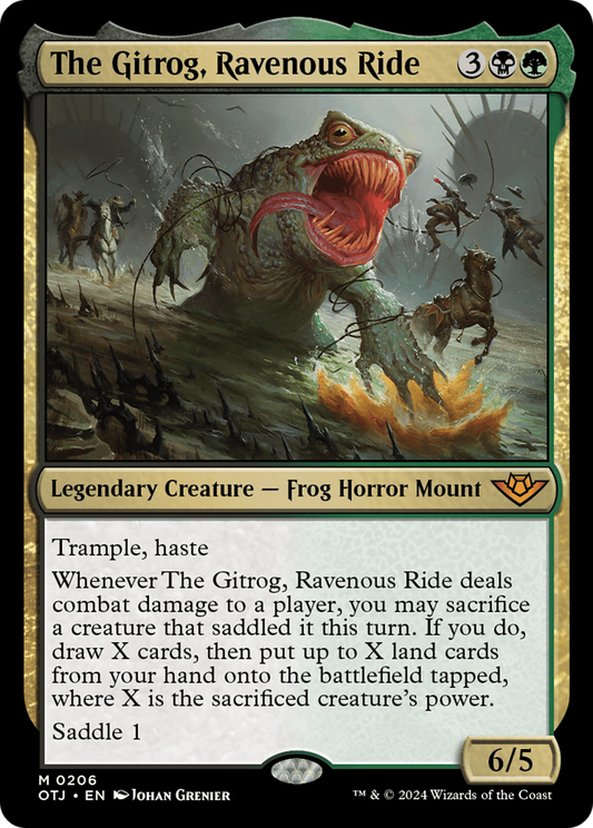 The Gitrog, Ravenous Ride (OTJ-206) - Outlaws of Thunder Junction