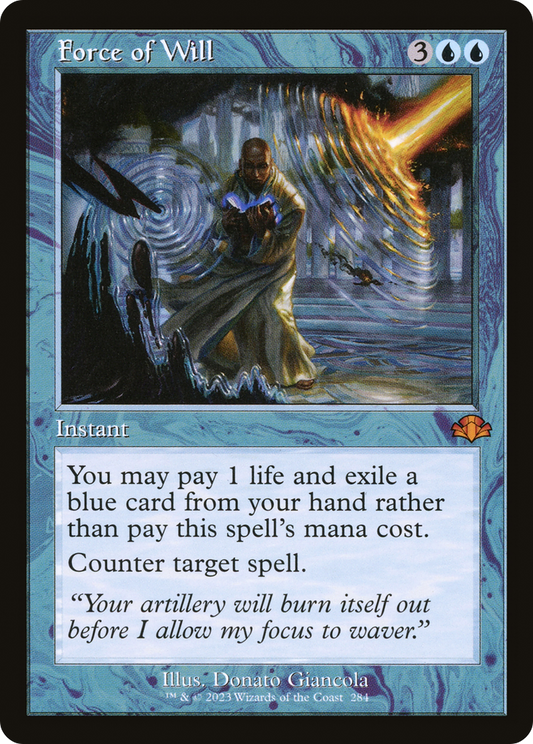 Force of Will Retroframe  284