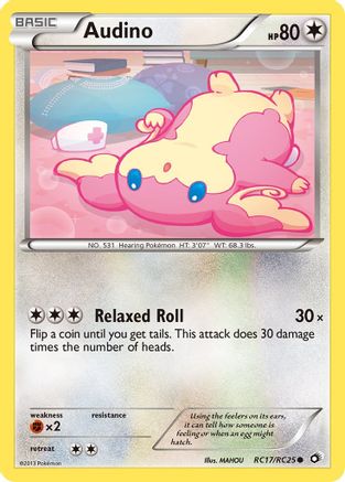 Audino RC17/113 - Legendary Treasures Radiant Collection Holofoil