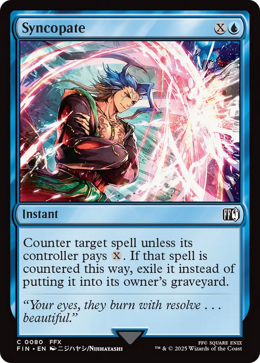 Syncopate (FIN-080) - FINAL FANTASY Foil