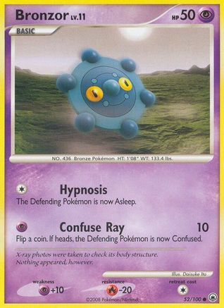 Bronzor/100 - Majestic Dawn Reverse Holofoil