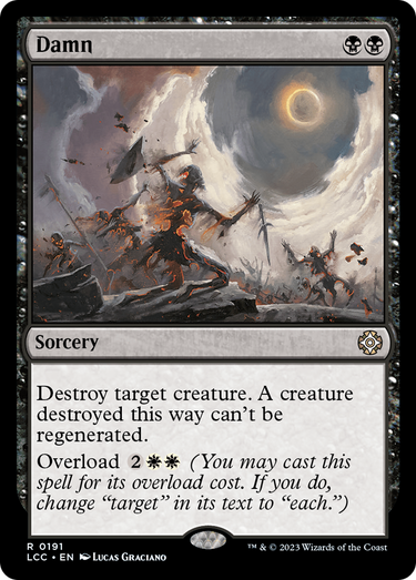 Damn (LCC-191) - The Lost Caverns of Ixalan Commander
