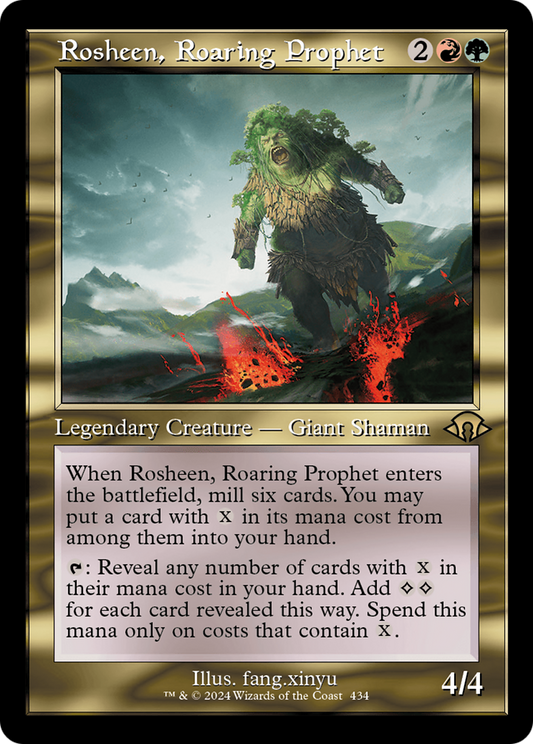 Rosheen, Roaring Prophet (MH3-434) - Modern Horizons 3 Foil