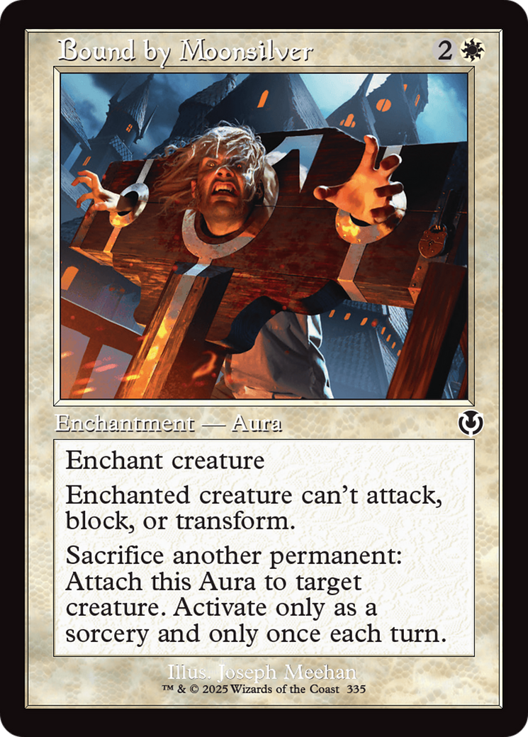 Bound by Moonsilver (Retro Frame) (-335) - Innistrad Remastered Foil