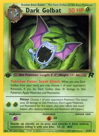 Dark Golbat (24) 24/82 - Team Rocket Unlimited