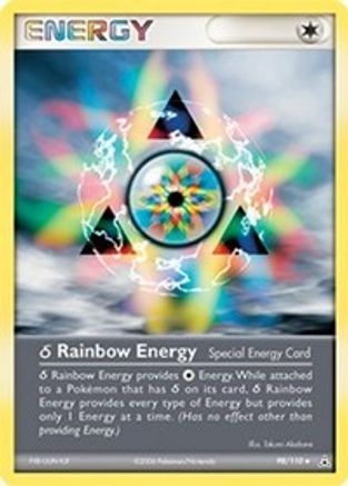 δ Rainbow Energy 98/110 - Holon Phantoms Reverse Holofoil