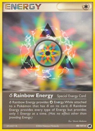 δ Rainbow Energy 88/101 - Dragon Frontiers