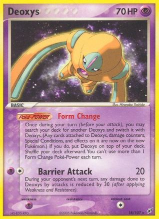 Deoxys (Defense Forme) 18/107 - Deoxys