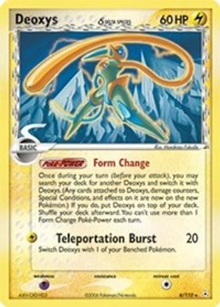 Deoxys δ 6/110 - Holon Phantoms Holofoil