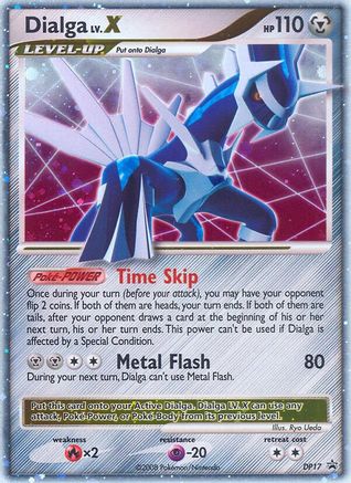 Dialga LV.X - DP17 DP17/56 - Diamond and Pearl Promos Holofoil