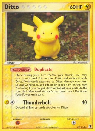 Ditto 39/113 - Delta Species Reverse Holofoil