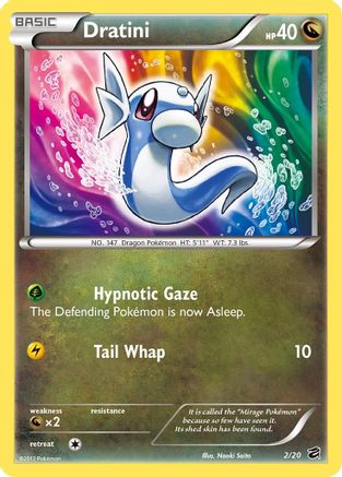 Dratini Dragon Vault Holo