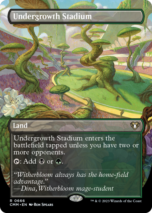 Undergrowth Stadium (CMM-666) - Commander Masters (Borderless)