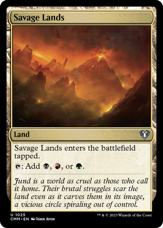 Savage Lands (CMM-1025) - Commander Masters