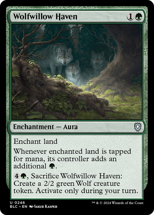 Wolfwillow Haven (BLC-246) - Bloomburrow Commander