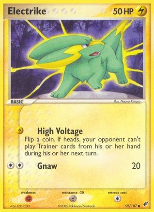 Electrike - 059/107 59/107 - Deoxys