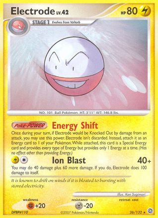 Electrode LV. 42 Reverse Holo