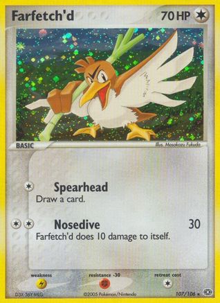 Farfetch'd (Secret Rare) 107/106 - Emerald Holofoil