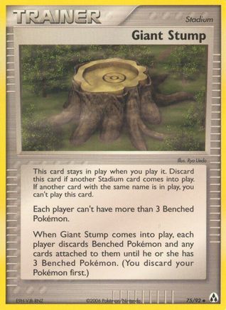 Giant Stump 75/92 - Legend Maker