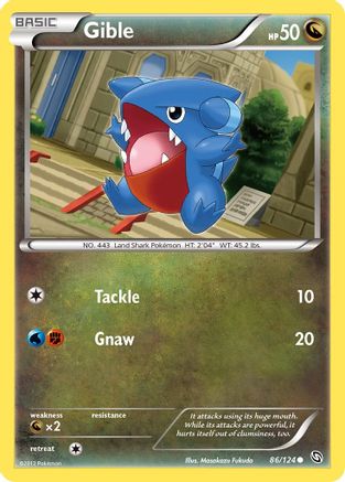 Gible (86) 86/124 - Dragons Exalted