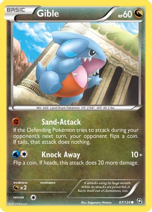 Gible (87) 87/124 - Dragons Exalted