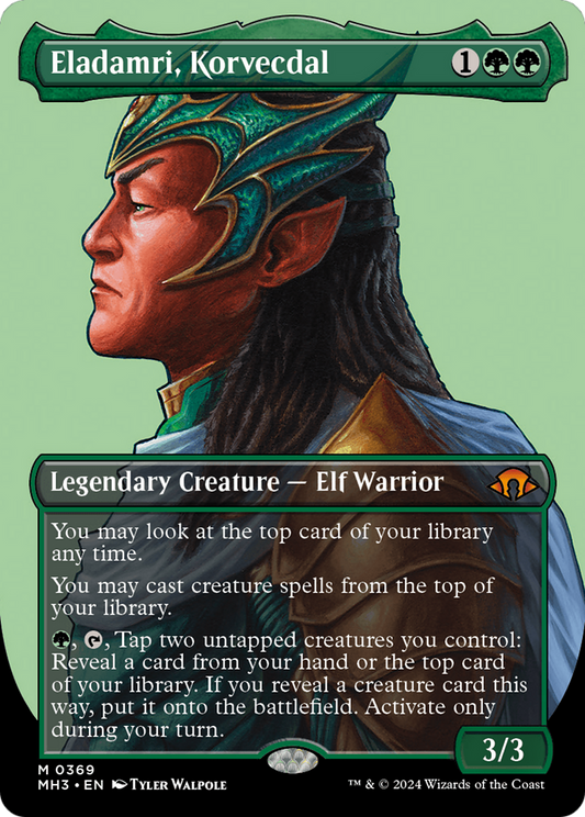 Eladamri, Korvecdal (MH3-369) - Modern Horizons 3 (Borderless) Foil