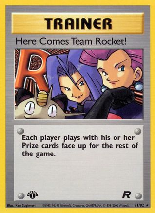 Here Comes Team Rocket! (71) 71/82 - Team Rocket Unlimited