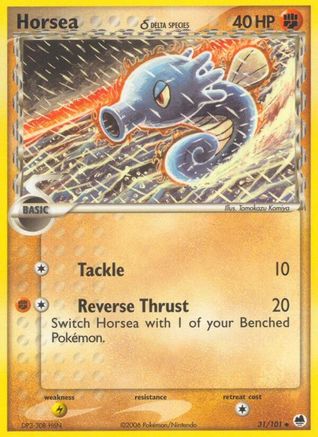 Horsea δ 31/101 - Dragon Frontiers