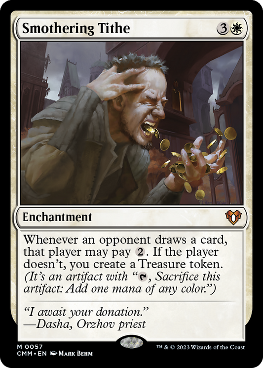 Smothering Tithe (CMM-057) - Commander Masters