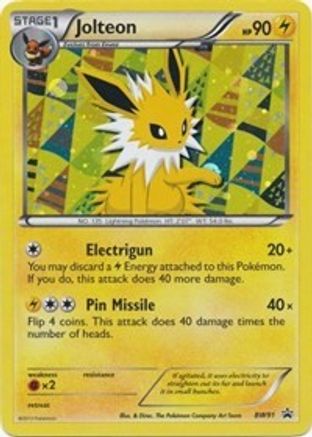 Jolteon - BW91 BW91/101 - Black and White Promos Holofoil